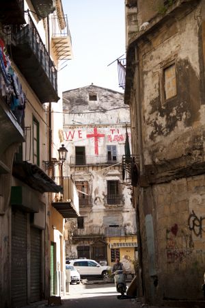 Palermo city’s alleys